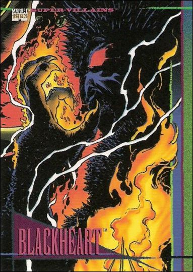 Marvel Universe: Series 4 (Base Set) card 51 Blackheart