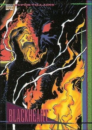 Marvel Universe: Series 4 (Base Set) card 51 Blackheart