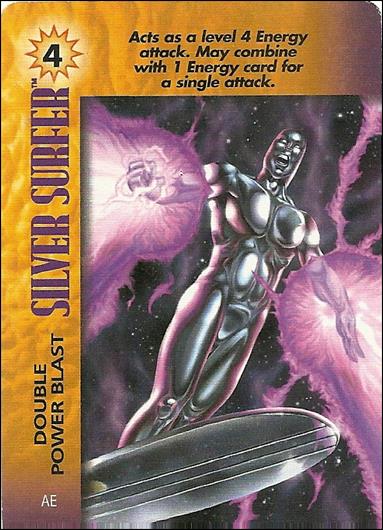 Marvel Overpower Powersurge (Base Set) card nn166 Silver Surfer: Double Power Blast