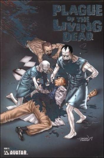 Plague of the Living Dead issue 3-G Platinum Foil Cover