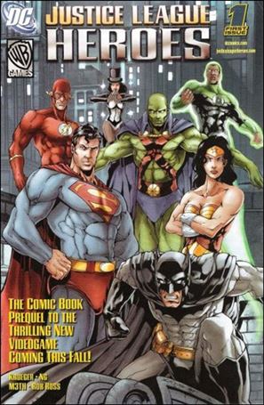 Justice League Heroes Cover Image 1