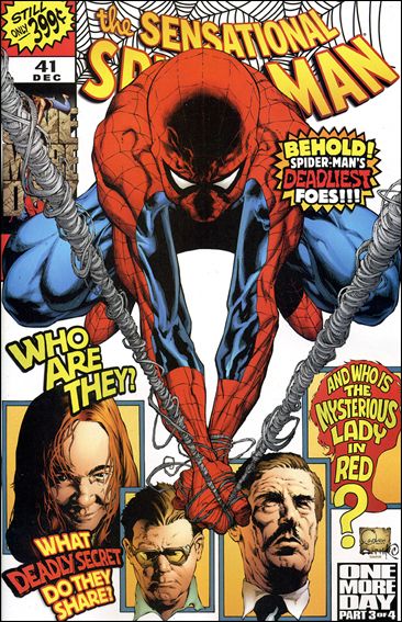 Sensational Spider-Man (2006) issue 41 Joe Quesada Cover