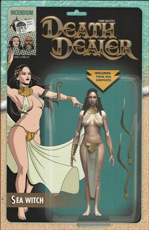 Frank Frazetta's Death Dealer (2022) issue 5-C Matthew Skiff Action Figure Cover