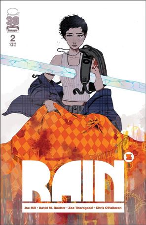 Joe Hill's Rain issue 2 Zoe Thorogood Cover