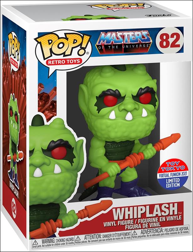 POP! Retro Toys figure 82 Whiplash 2021 Funkon Toy Tokyo Exclusive