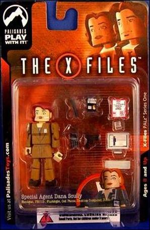 X-Files Palz (Series 1) figure 8-B Special Agent Dana Scully (Captive) 1:24