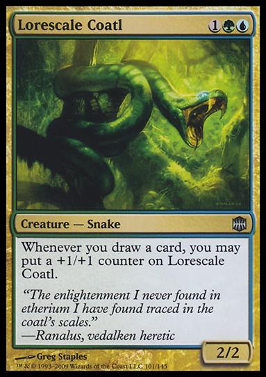 Magic The Gathering: Alara Reborn (Base Set) card 101 Loresccale Coatl