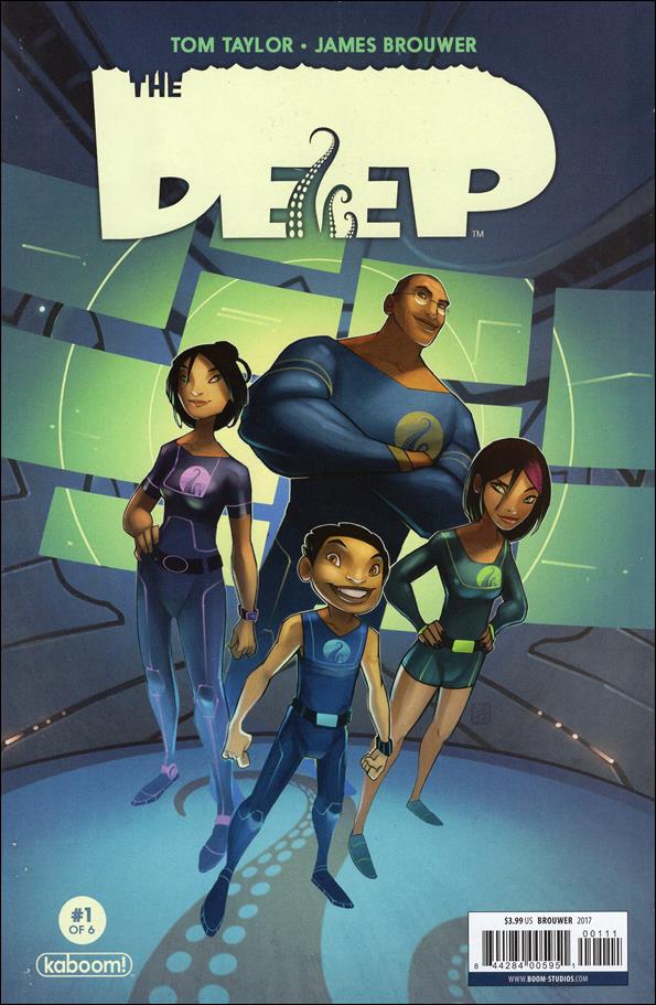 Deep (2017) issue 1 James Brouwer Cover