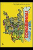 Teenage Mutant Ninja Turtles: Series 1 (Sticker Subset) card 7 Cowabunga!