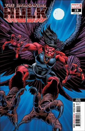 Immortal Hulk issue 19-G Joe Bennett Cover (2nd Printing)