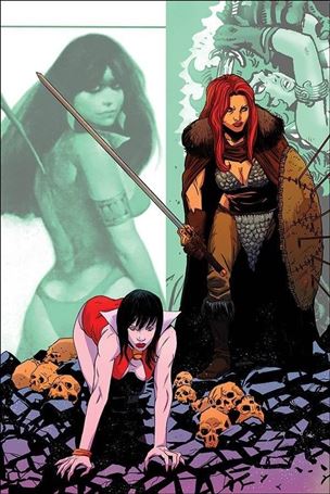 Vampirella / Red Sonja issue 10-P Drew Moss 1:30 Virgin Cover