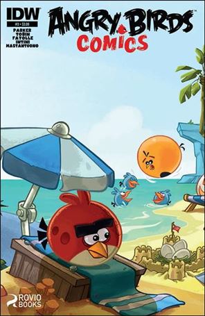 Angry Birds Comics (2014) issue 3 Cesar Farioli Wraparound Cover