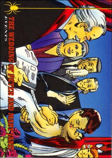 Amazing Spider-Man (Base Set) card 142 The Wedding of Peter And Mary Jane
