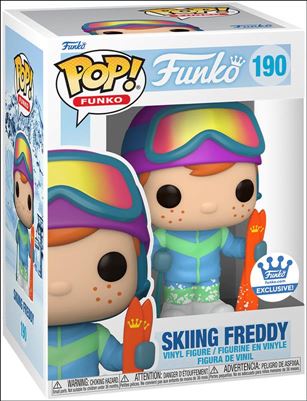 Pop! Funko - Freddy Funko figure 190 Skiing Freddy Funko Shop Exclusive