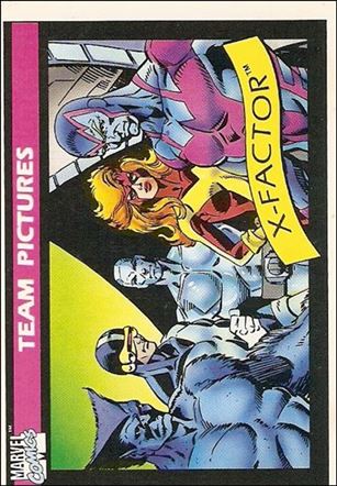 Marvel Universe: Series 1 (Base Set) card 143 X-Factor