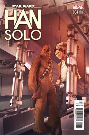 Han Solo issue 4-D Jamal Campbell 1:25 Cover