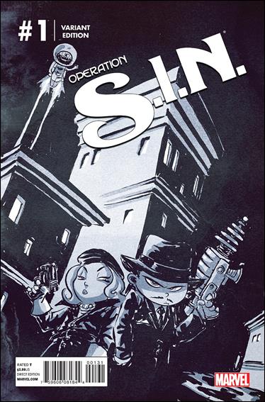Operation S.I.N. issue 1-C Skottie Young Baby Cover