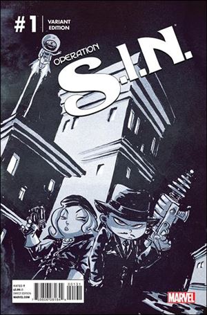 Operation S.I.N. issue 1-C Skottie Young Baby Cover