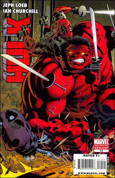 Hulk (2008)  issue 14-E Ian Churchill Cover (2nd Printing)