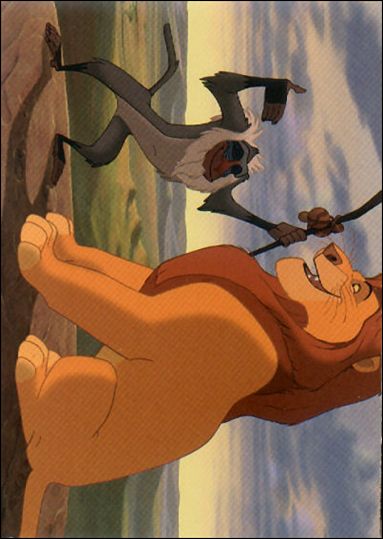 Lion King: Series 1 (Base Set)  card 4 The Ceremony is About to Begin