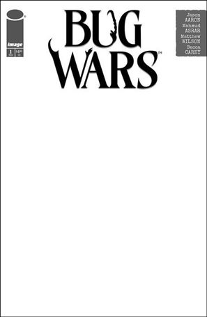 Bug Wars (2025) issue 1-C Blank/Sketch Cover