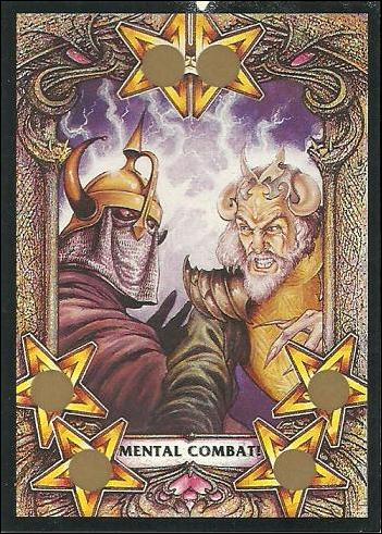 Battle Cards (Base Set) card 42 Mental Combat!