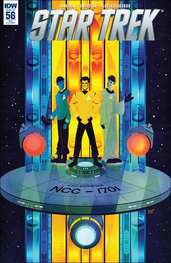 Star Trek (2011) issue 56-C Jeffrey Veregge EMP Museum Cover