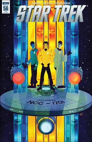 Star Trek (2011) issue 56-C Jeffrey Veregge EMP Museum Cover