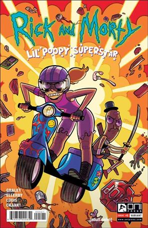 Rick and Morty: Lil' Poopy Superstar issue 5-B Emilee Denich Cover