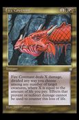 Magic the Gathering: Ice Age (Base Set) card 289 Fire Covenant
