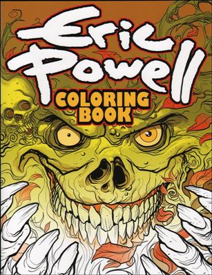 Eric Powell Coloring Book Cover Image 1