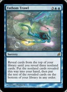 Magic the Gathering: Lorwyn (Base Set) card 65 Fathom Trawl