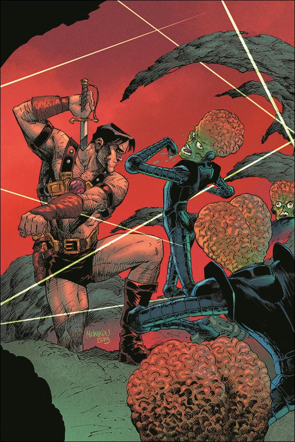 Warlord of Mars Attacks issue 5-E Gleb Melnikov 1:10 Virgin Cover