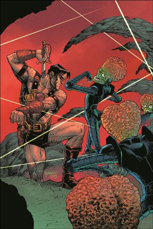 Warlord of Mars Attacks issue 5-E Gleb Melnikov 1:10 Virgin Cover