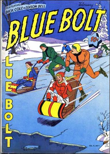 Blue Bolt (1943) issue 7