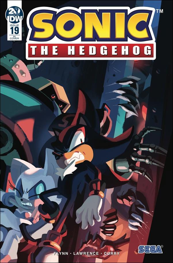 Sonic the Hedgehog (2018) issue 19-C Nathalie Fourdraine 1:10 Cover