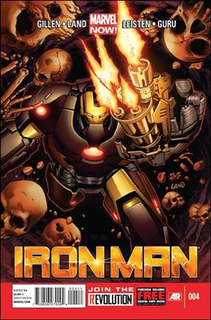 Iron Man (2013) issue 4 Greg Land Cover