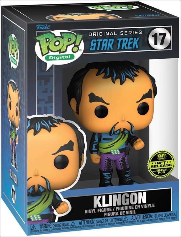 Pop! Digital figure 17 Klingon 1/1967