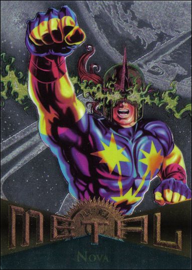 Marvel Metal (Parallel Flasher Set) card 67 Nova