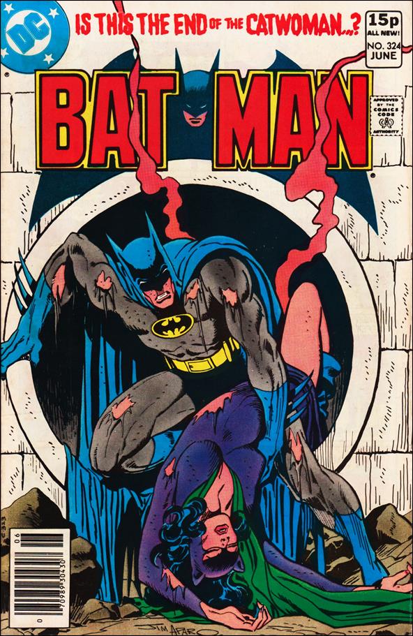 Batman (1940) issue 324-C UK Price Cover