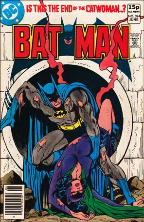 Batman (1940) issue 324-C UK Price Cover