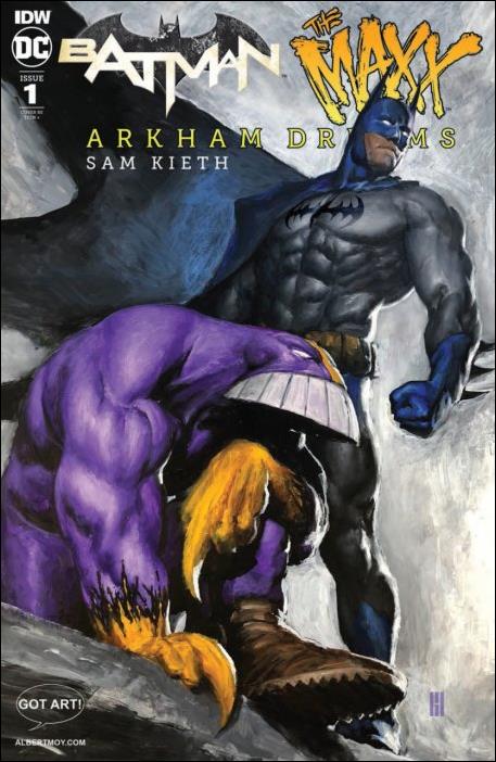 Batman/The Maxx: Arkham Dreams issue 1-E Mike Choi Got Art Cover