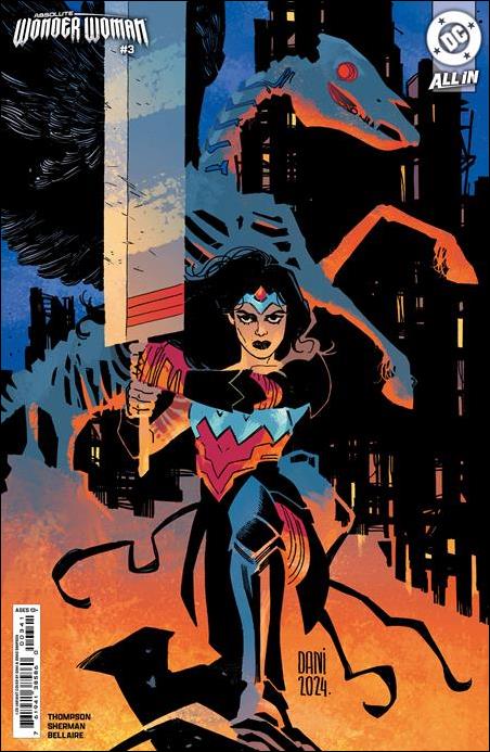 Absolute Wonder Woman issue 3-D Dani 1:25 Cardstock Cover