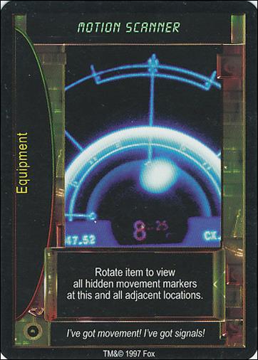 Aliens/Predator (Base Set) card 234 Motion Scanner