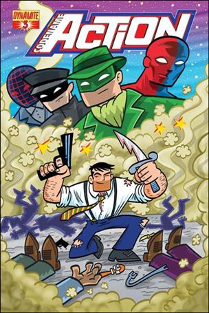 Codename: Action issue 3-C Art Baltazar Subscription Cover