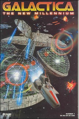 Galactica: The New Millennium issue 1 Robert Scott Cover