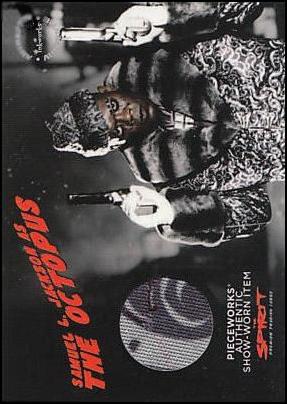 Spirit (Pieceworks Subset) card PW-3 Samuel L. Jackson as The Octopus