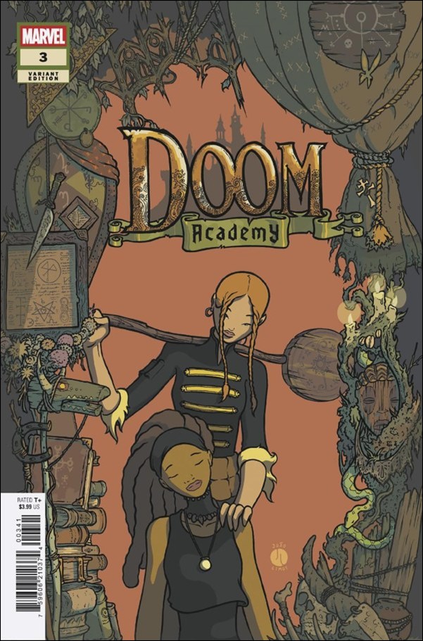 Doom Academy issue 3-B João Lemos Cover