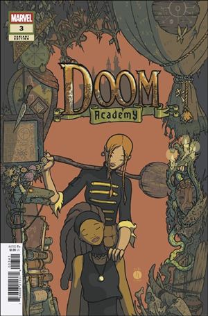 Doom Academy issue 3-B João Lemos Cover