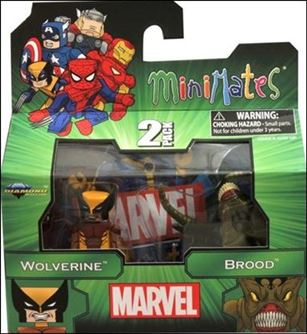 Marvel Minimates figure 138 Wolverine and Brood
